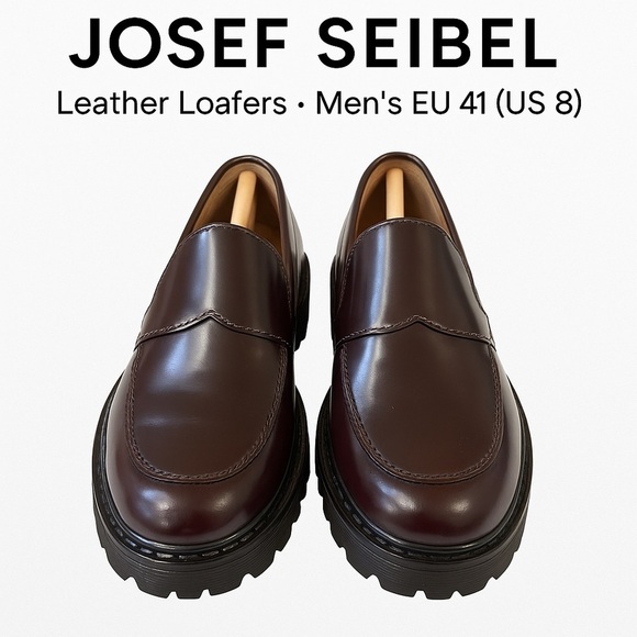 Josef Seibel Leather Loafers · Men’s EU 41 (US 8) main image 6